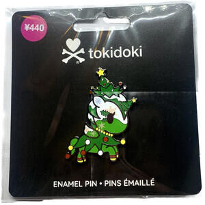 Tokidoki Holiday Unicorno Pin, Spruce Limited Edition Christmas Series 3 Kawaii